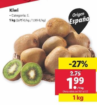 Lidl Kiwis oferta