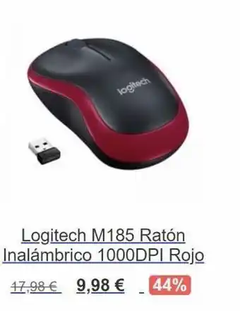 Ratón inalámbrico logitech