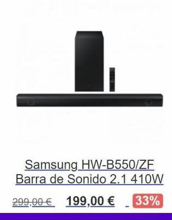 PC Componentes Barra de sonido samsung oferta