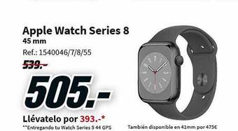MediaMarkt Apple watch series 8 oferta