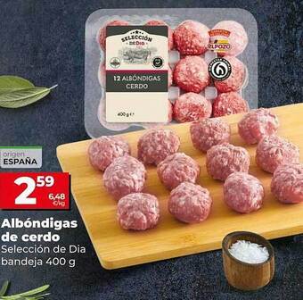 Dia Albóndigas de cerdo selección de dia oferta