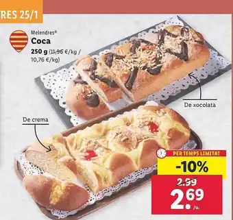 Lidl Melendres coca oferta