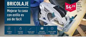 ALDI Ferrex sierra circular oferta