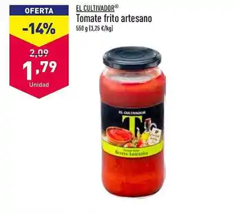 ALDI El cultivador tomate frito artesano oferta