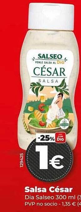 Dia Salsa césar dia salseo oferta