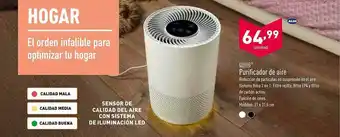 ALDI Quigg purificador de aire oferta