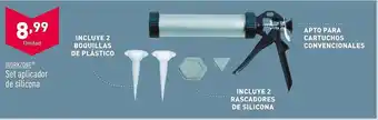 ALDI Workzone set aplicador de silicona oferta