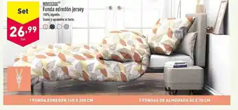 ALDI Novitesse funda edredón jersey oferta