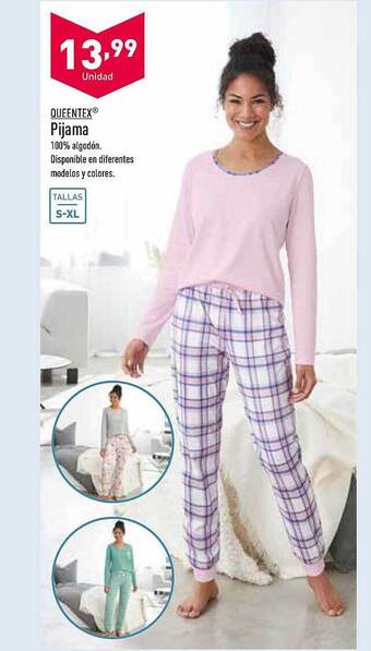 ALDI Queentex pijama oferta