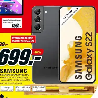 MediaMarkt Smartphone galaxy s22 oferta