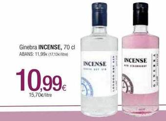 Condis Ginebra incense oferta