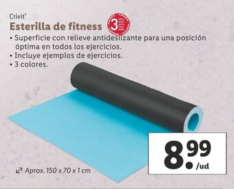 Lidl Crivit Esterilla De Fitness oferta