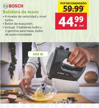 Lidl Bosch Batidora De Mano oferta