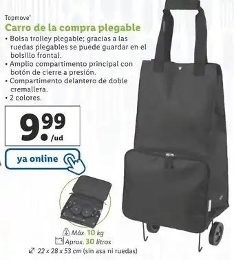 Lidl Carro De La Compra Plegable oferta