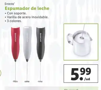 Lidl Ernesto Espumador De Leche oferta