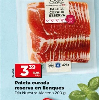 Dia Paleta Curada Reserva en Llenques oferta