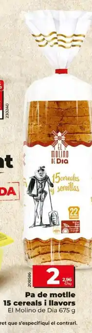 Dia PA de Motlle 15 Cereales i Llavors oferta