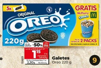 Dia Galetes Oreo oferta