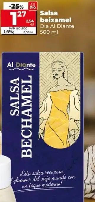 Dia Salsa Beixamel Al Diante oferta