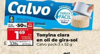 Dia Tonyina Clara en Oli de Gira-sol oferta