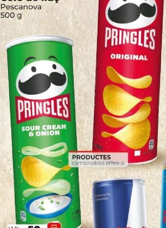 Dia Pringles Sour Cream & Onion/ Original oferta