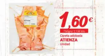 Supermercados Plaza Careta Adobada Atienza oferta