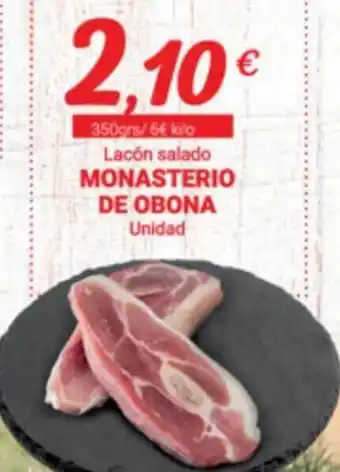 Supermercados Plaza Lacón Salado Monasterio De Obona oferta