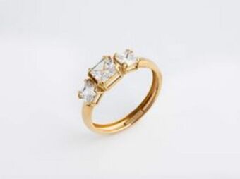 Cash Converters Anillo oro 18k con circonita oferta