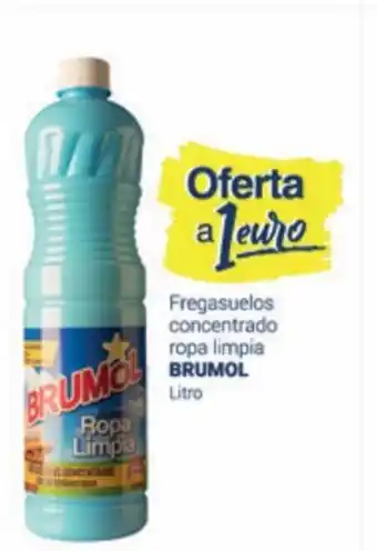 Supermercados Plaza Fregasuelos Concentrado Ropa Limpia Brumol oferta