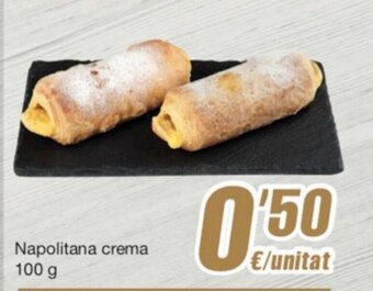 SPAR Fragadis Napolitana Crema 100 g. oferta
