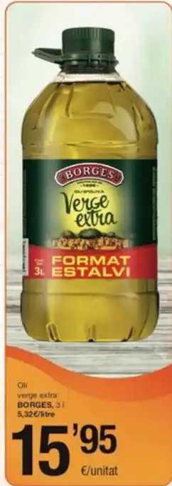 SPAR Fragadis Oli Verge Extra Borges 3 l. oferta