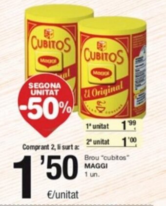 SPAR Fragadis Brou Cubitos Maggi oferta