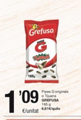 SPAR Fragadis Pipes G Originals o Tijuana Grefusa oferta