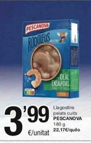 SPAR Fragadis Llagostins pelats cuits pescanova oferta
