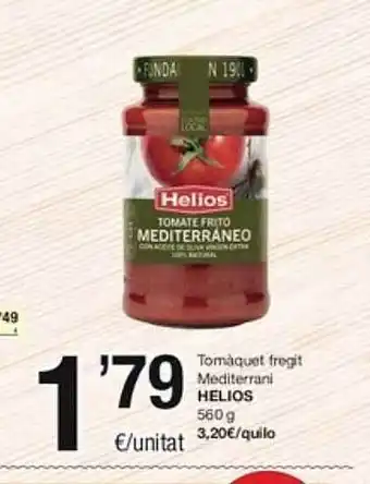SPAR Fragadis Tomàquet fregit mediterrani helios oferta