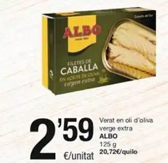 SPAR Fragadis Verat en oli d'oliva verge extra albo oferta