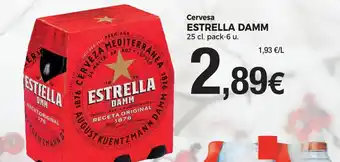 Keisy Cervesa Estrella Damm oferta