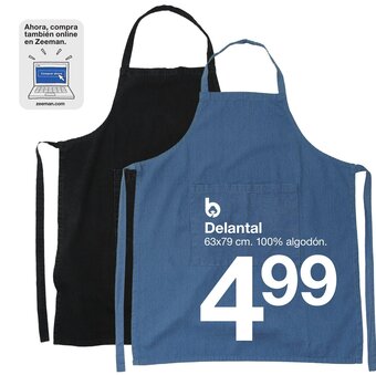 Zeeman Delantal oferta