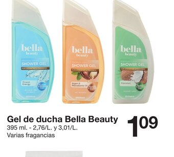 Zeeman Gel de Ducha Bella Beauty oferta