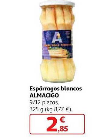 Alcampo Espárragos blancos almacigo oferta