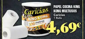 Gadis Papel cocina king kong miltiusos caricias 1 rollos oferta