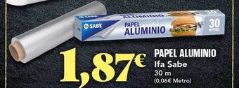 Gadis Papel aluminio ifa sabe oferta