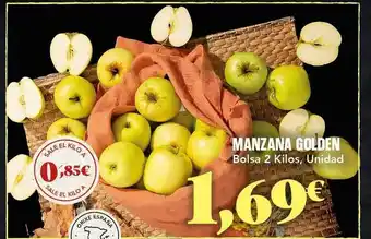 Gadis Manzana golden bolsa unidad oferta