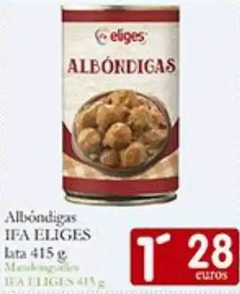 Supermercados Bip Bip Albóndigas efa eliges oferta