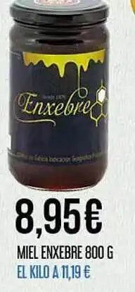 Claudio Miel enxebre 800 g oferta