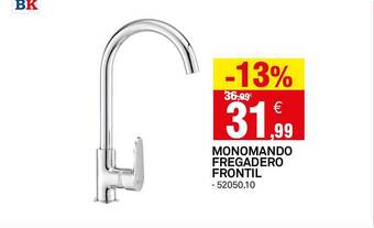 Bricoking Monomando fregadero frontil oferta