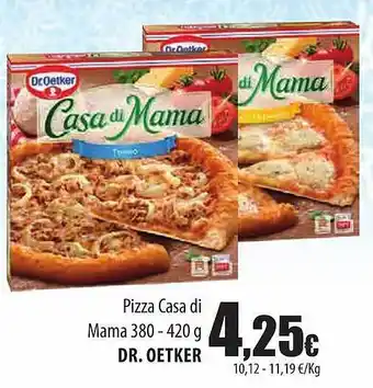 Spar Tenerife Pizza casa di mama 380 dr oetker oferta