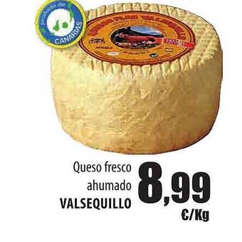 Spar Tenerife Queso fresco ahumado valsequillo oferta