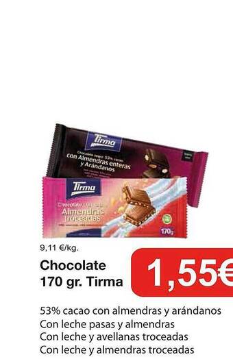 Spar La Palma Chocolate tirma oferta