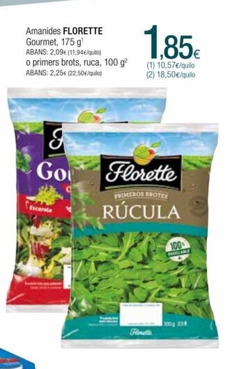 Condis Amanides Florette Gourmet oferta